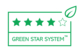 Ein mit 4 Sternen "Green Star System Packaging" bewertetes Produkt bedeutet, dass es zu insgesamt 50-99% aus recyceltem (PIR+PCR) oder erneuerbarem Material besteht, technisch recycelbar ist und REACH-konform ist.