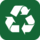 Recycelbares Material